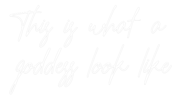 Custom Neon Text - This is what ...