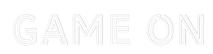 Custom Neon Text - GAME ON