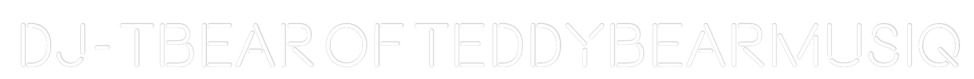 Custom Neon Text - DJ - TBEAR of...