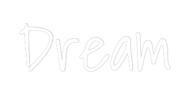 Custom Neon Text - Dream