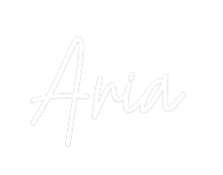 Custom Neon Text - Aria