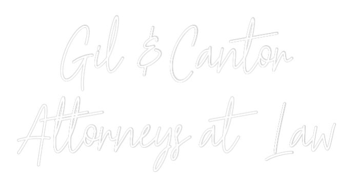 Custom Neon Text - Gil & Cantor
...