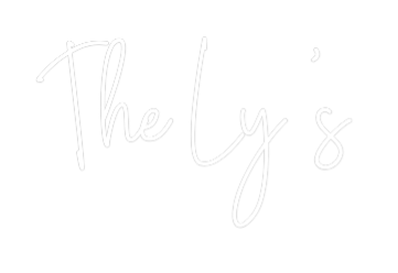 Custom Neon Text - The Ly's