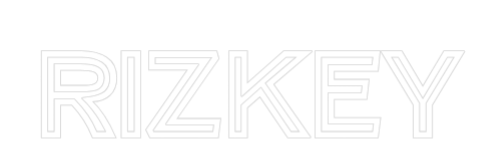 Custom Neon Text - RIZKEY