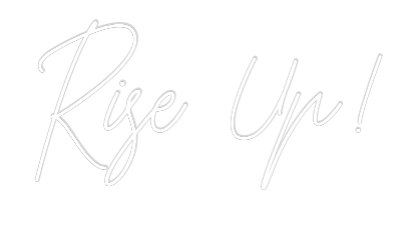 Custom Neon Text - Rise Up!
