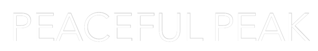 Custom Neon Text - PEACEFUL PEAK