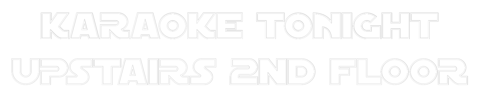 Custom Neon Text - KARAOKE TONIG...