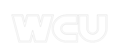 Custom Neon Text - WCU
