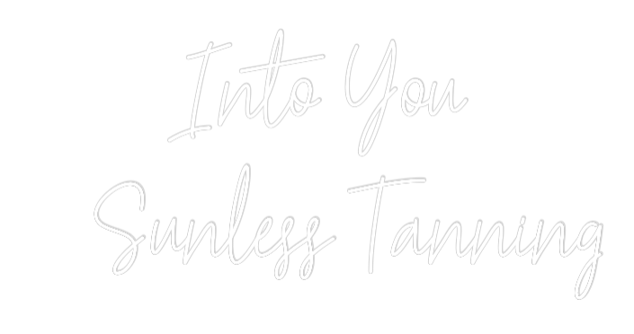 Custom Neon Text -        Into Y...