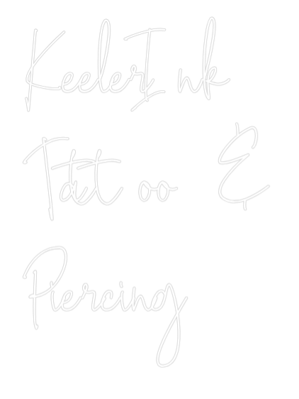 Custom Neon Text - KeelerInk 
T...