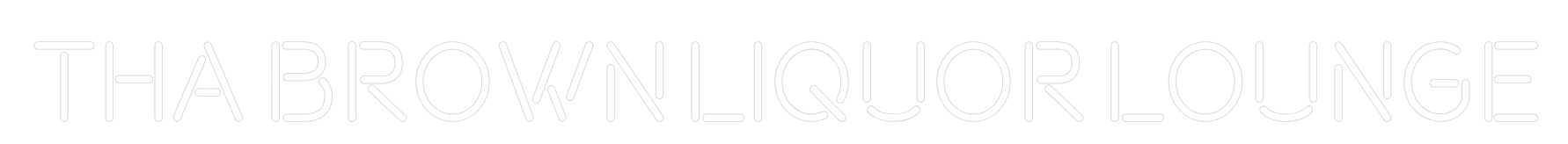Custom Neon Text - Tha Brown Liq...