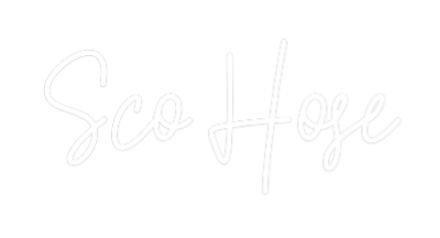 Custom Neon Text - Sco Hose
