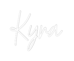 Custom Neon Text - Kyra