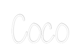 Custom Neon Text - Coco
