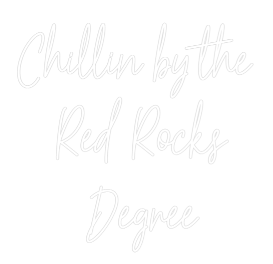Custom Neon Text - Chillin by th...