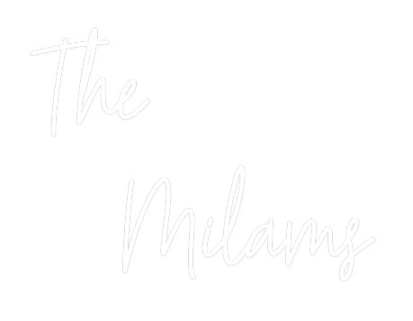 Custom Neon Text - The
    Milams