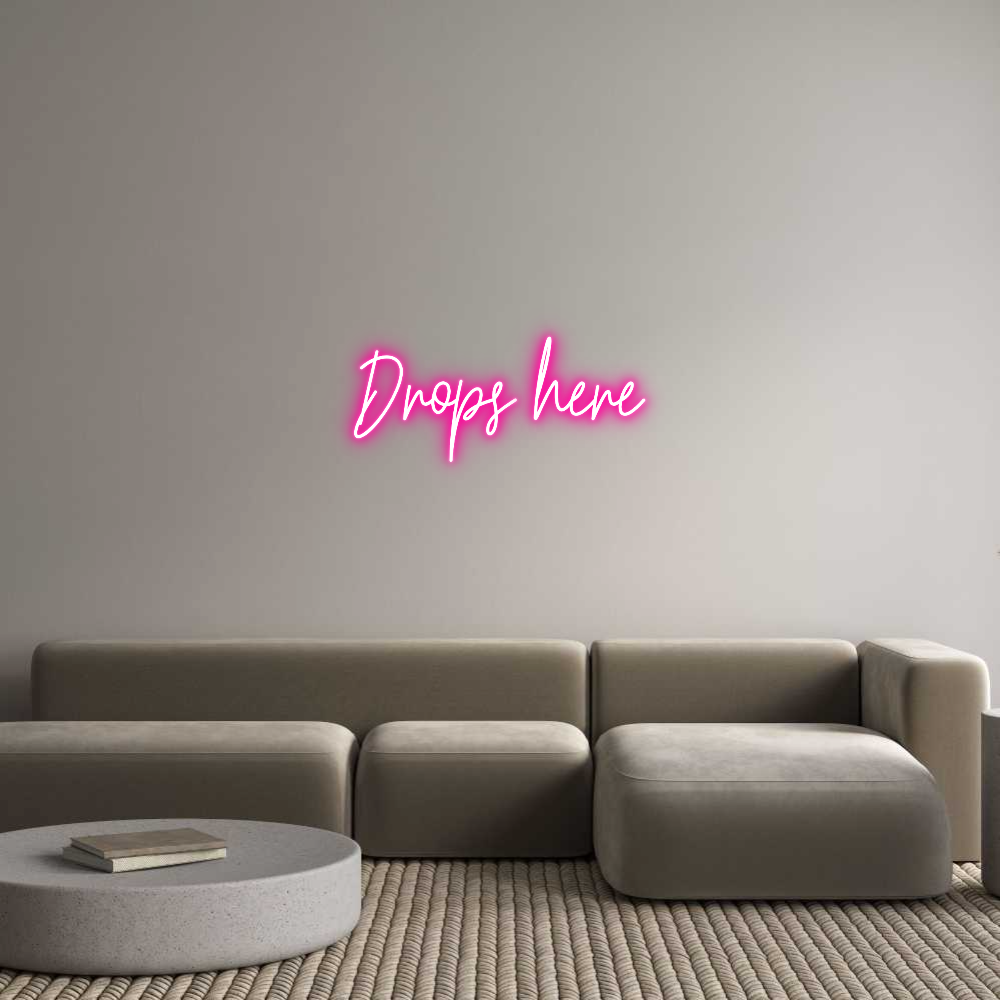 Custom Neon Text - Drops here