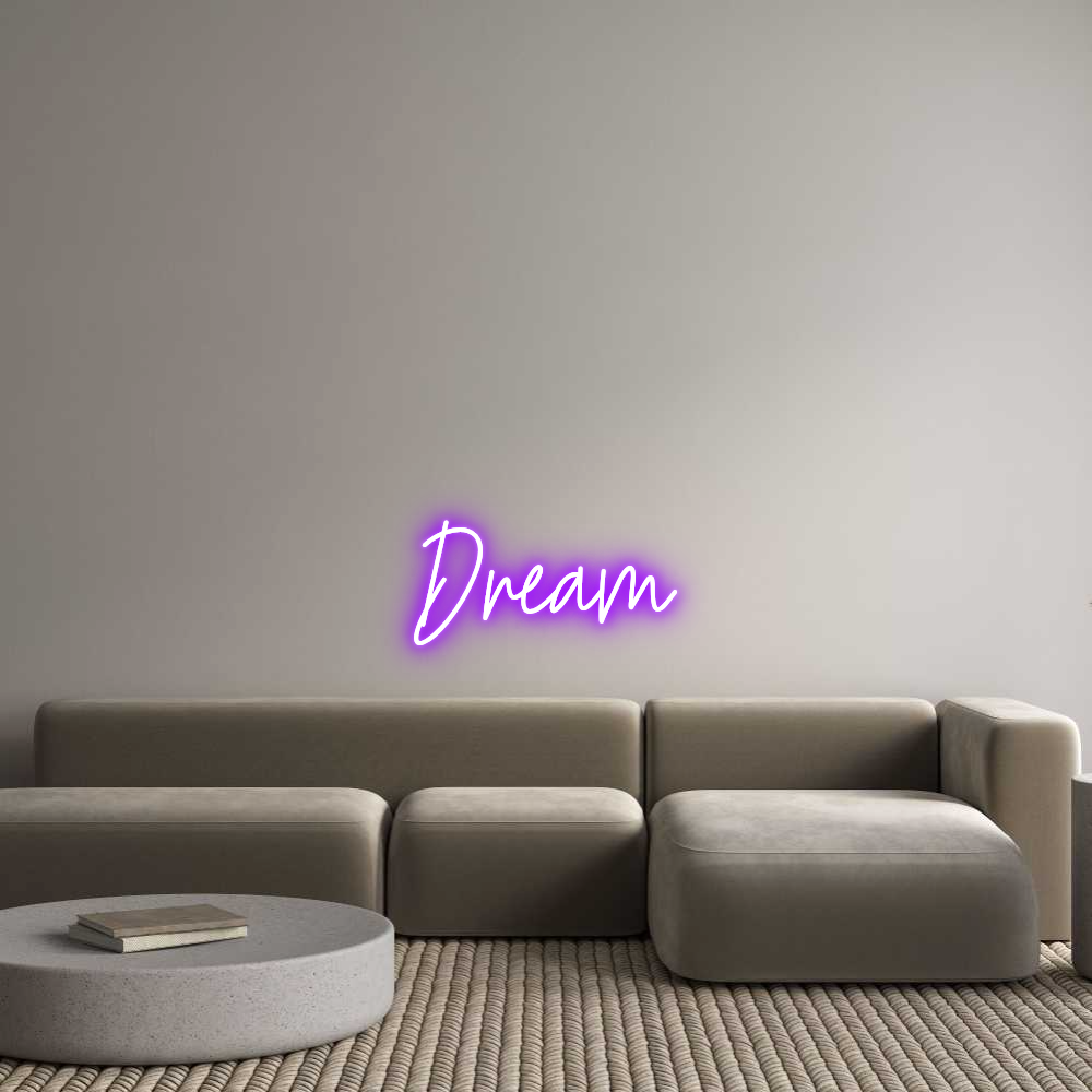 Custom Neon Text - Dream