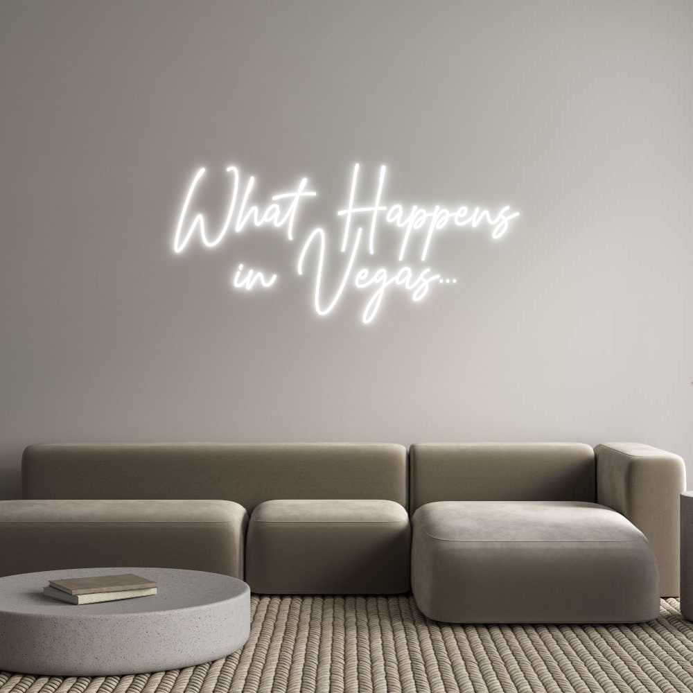 Custom Neon Text - What Happens
...