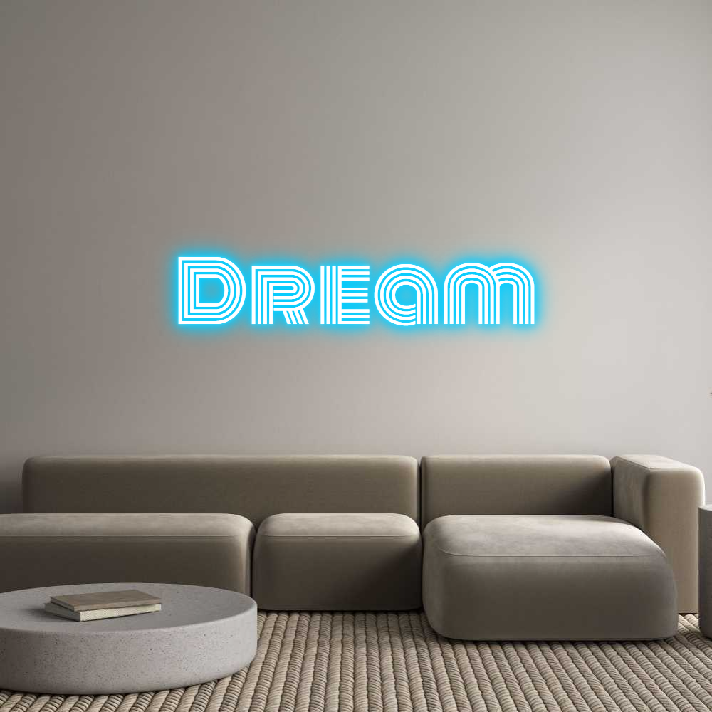 Custom Neon Text - Dream