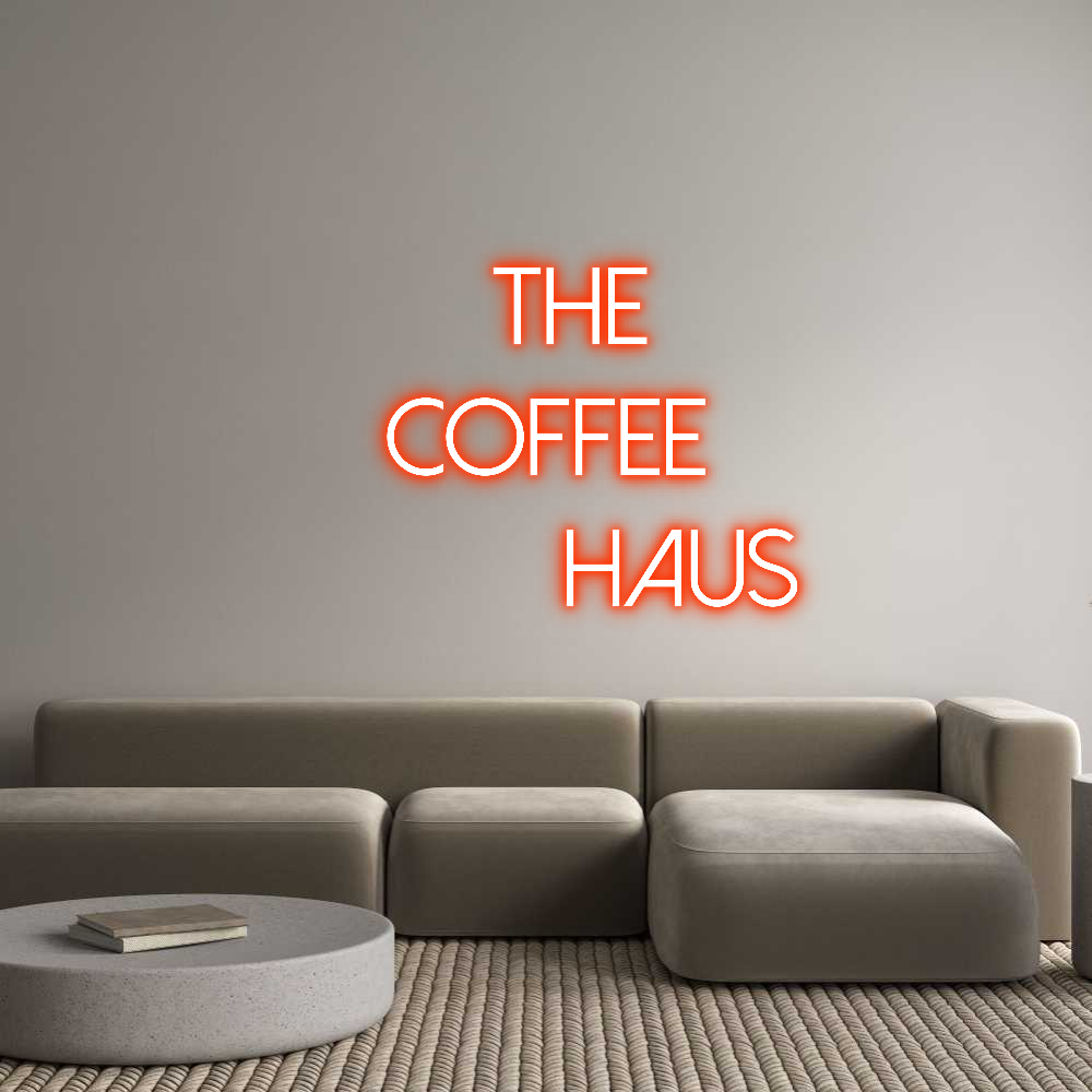 Custom Neon Text -   The
Coffee...
