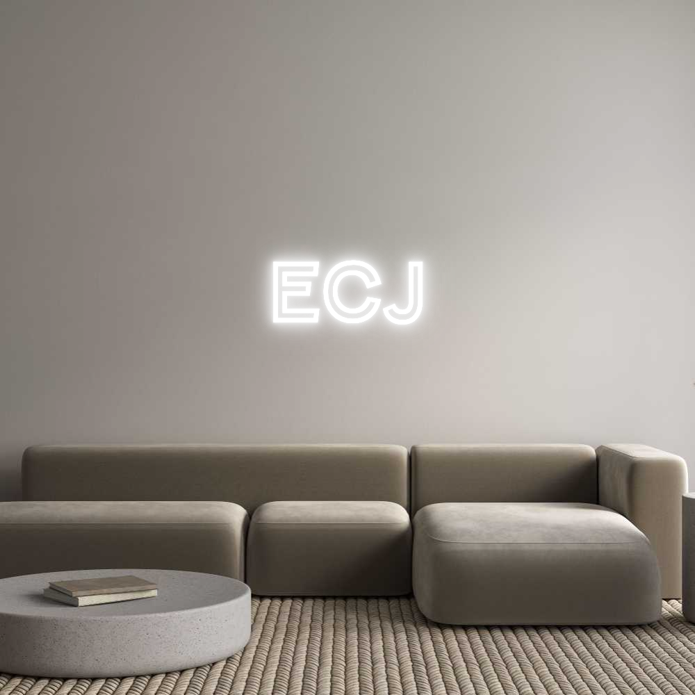 Custom Neon Text - ECJ