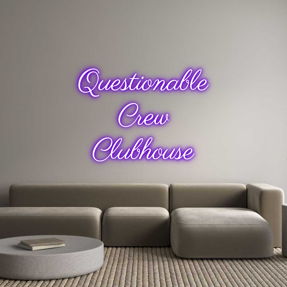 Custom Neon Text - Questionable
...