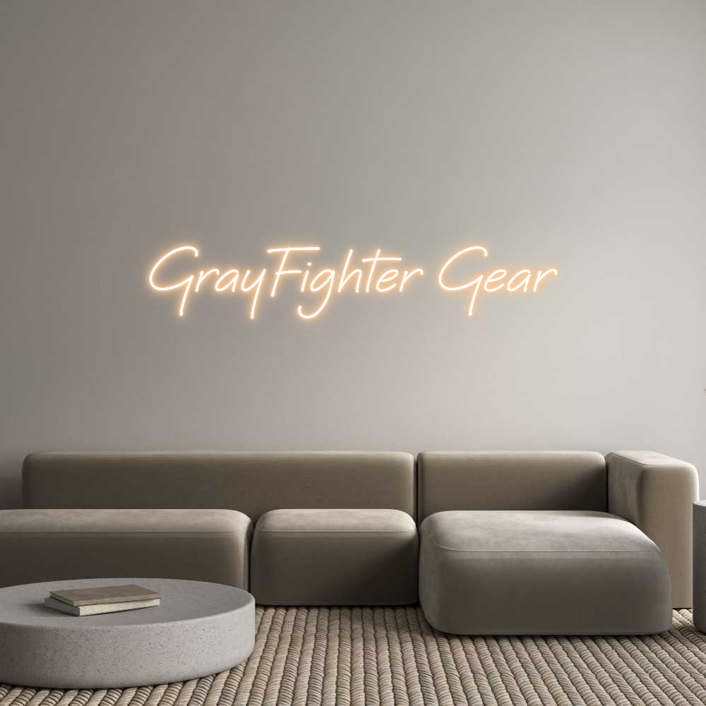 Custom Neon Text - GrayFighter G...