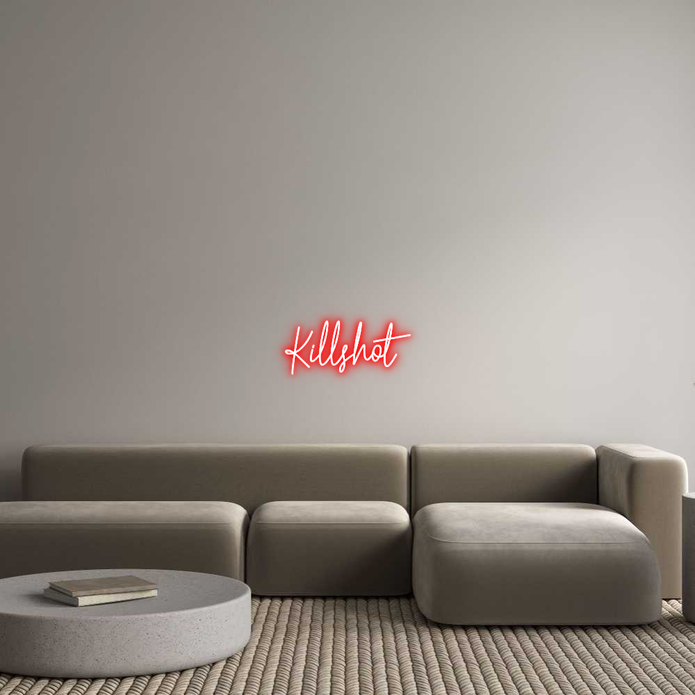 Custom Neon Text - Killshot