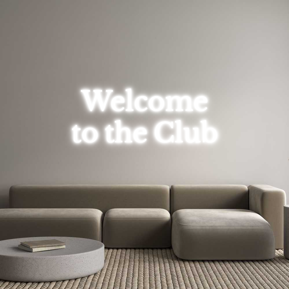 Custom Neon Text - Welcome
to t...