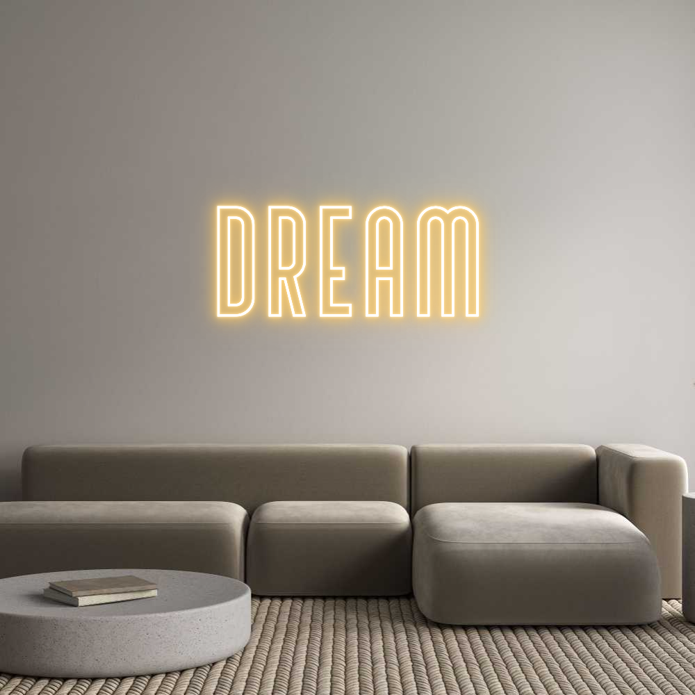 Custom Neon Text - Dream