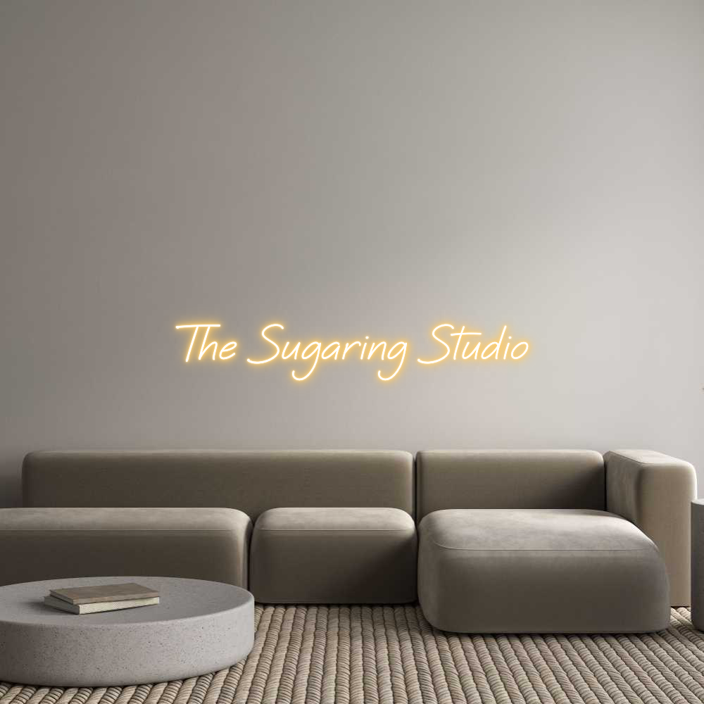 Custom Neon Text - The Sugaring ...