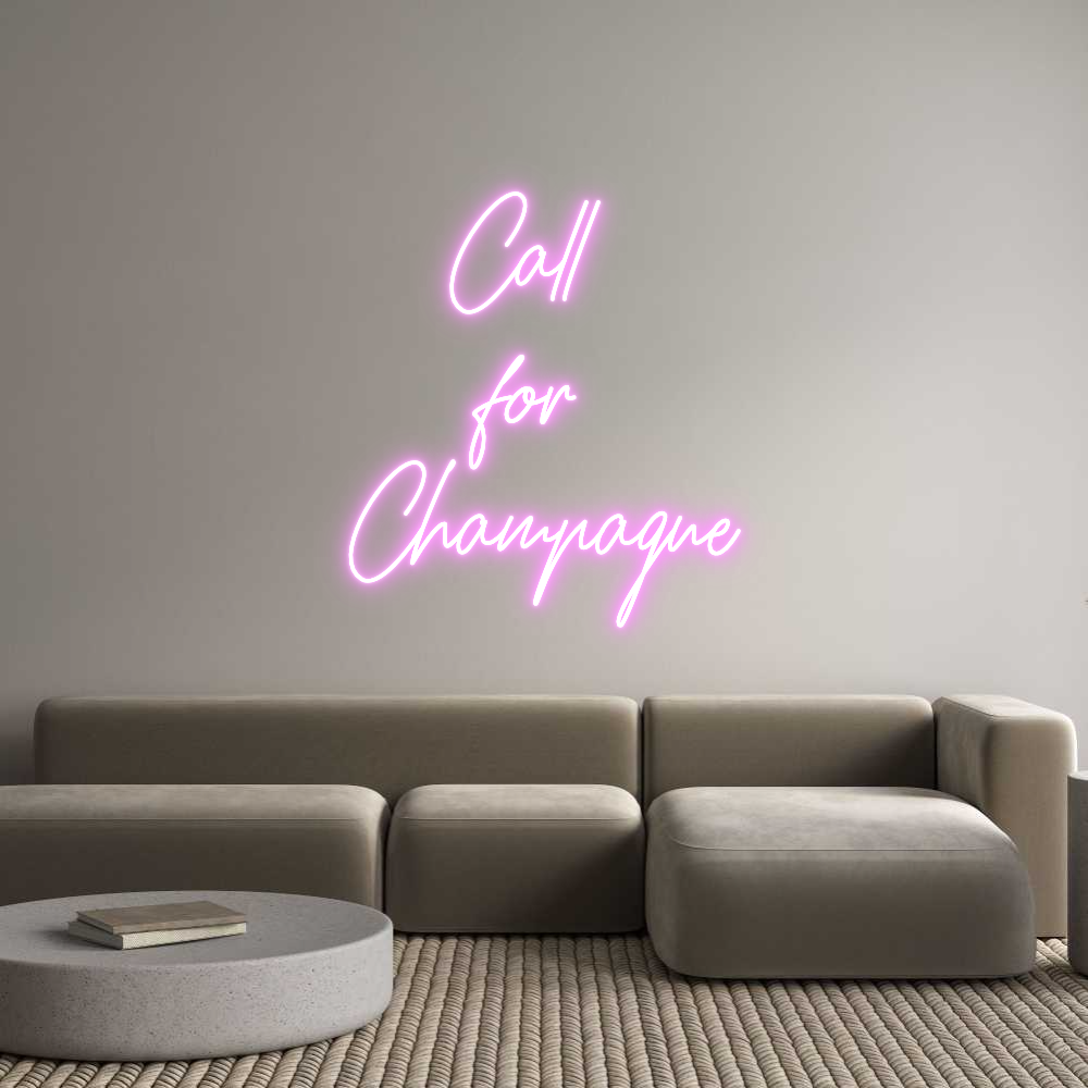 Custom Neon Text - Call 
for 
...