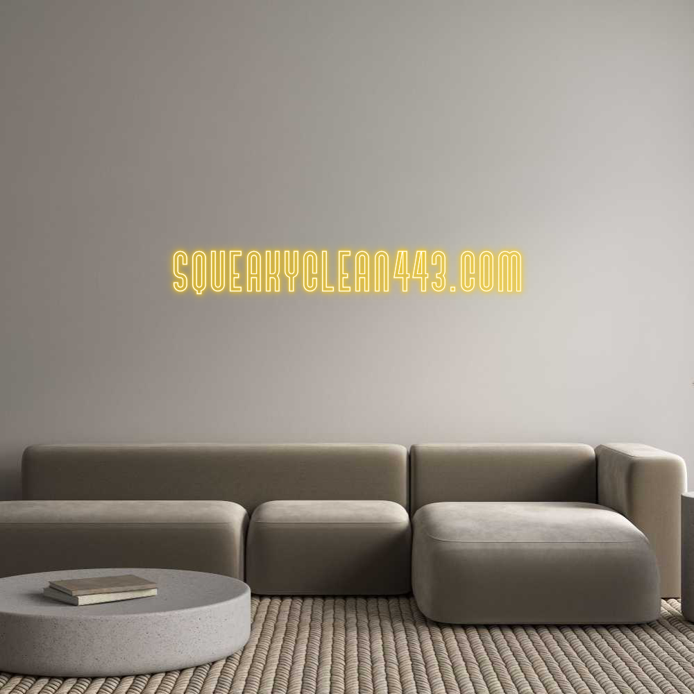 Custom Neon Text - Squeakyclean4...