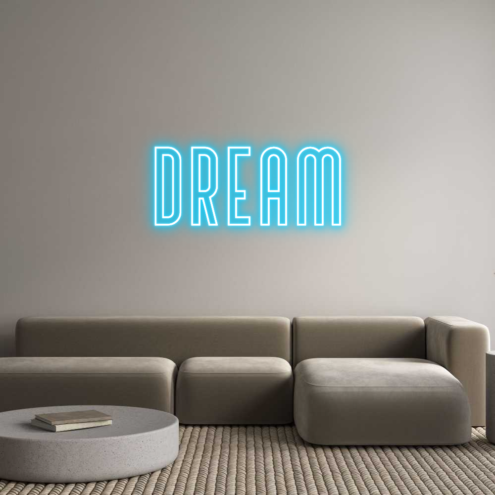 Custom Neon Text - Dream