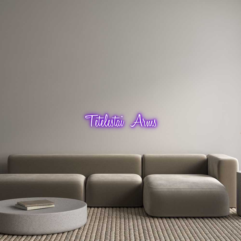 Custom Neon Text - Tetelestai  A...