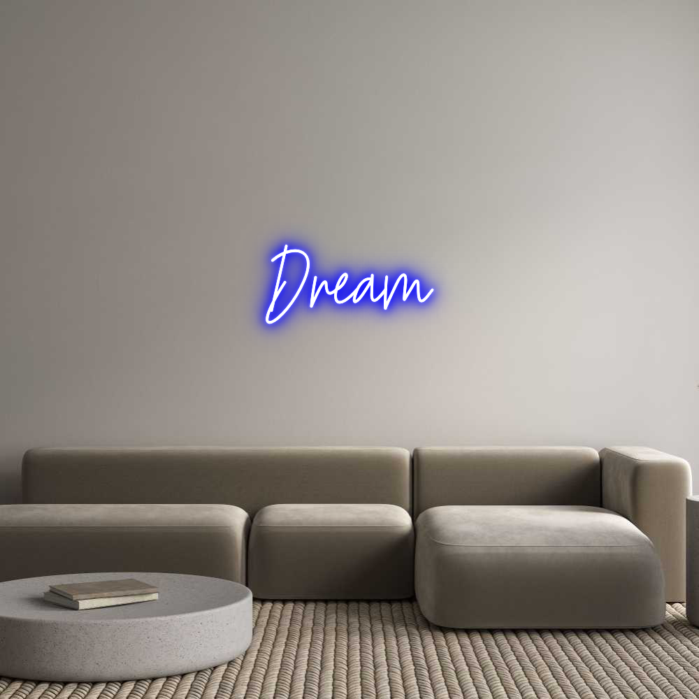 Custom Neon Text - Dream
