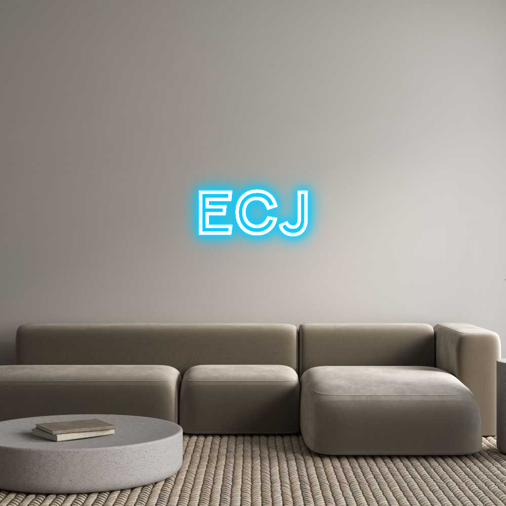 Custom Neon Text - ECJ