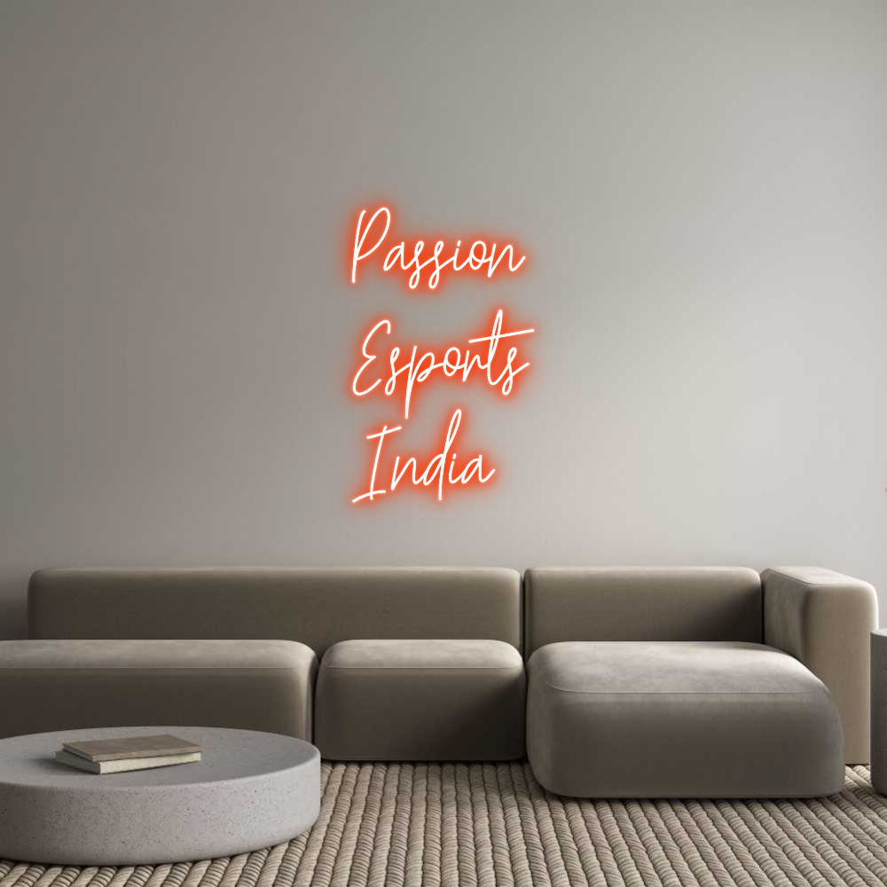 Custom Neon Text - Passion
Espo...