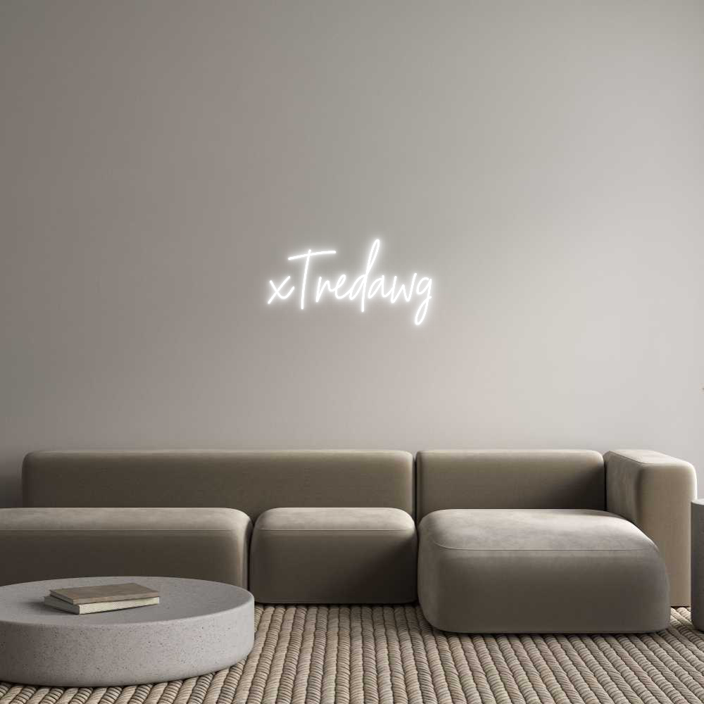 Custom Neon Text - xTredawg