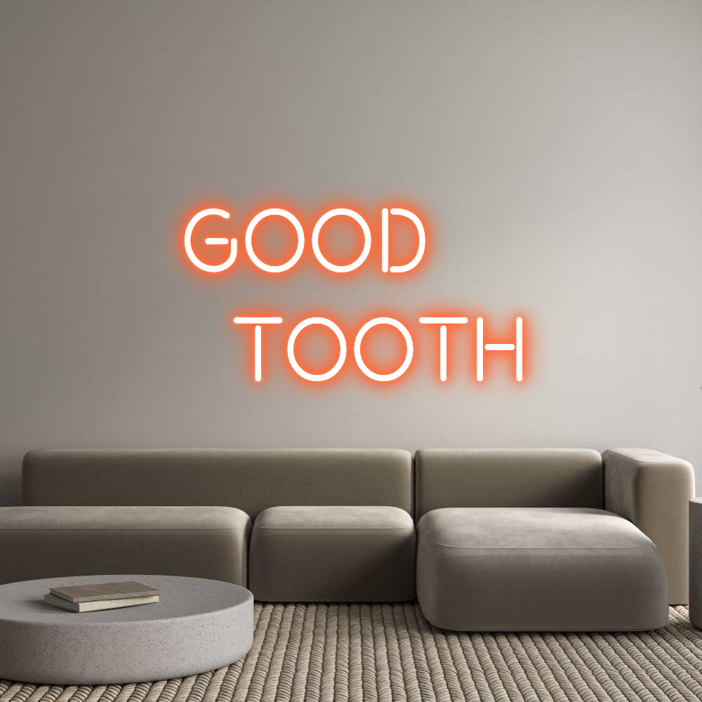 Custom Neon Text - good
   toot...