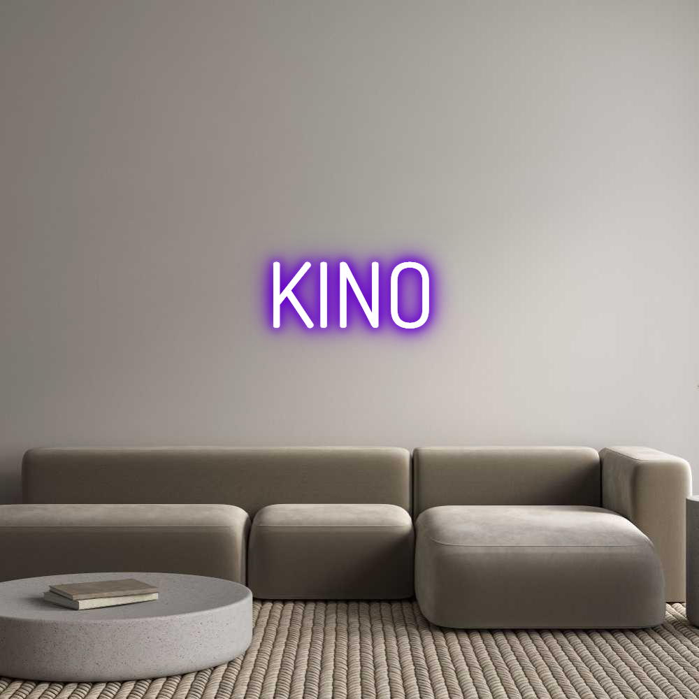 Custom Neon Text - KINO