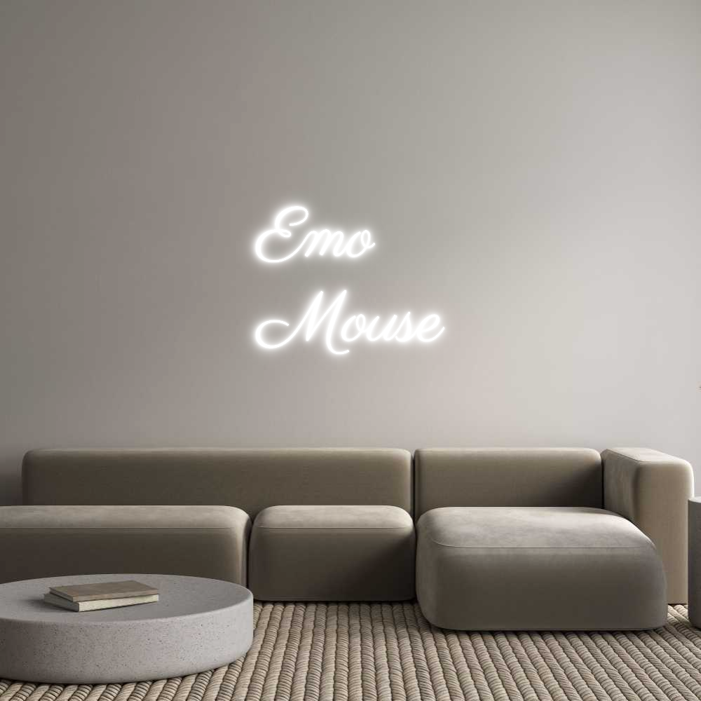 Custom Neon Text - Emo
Mouse