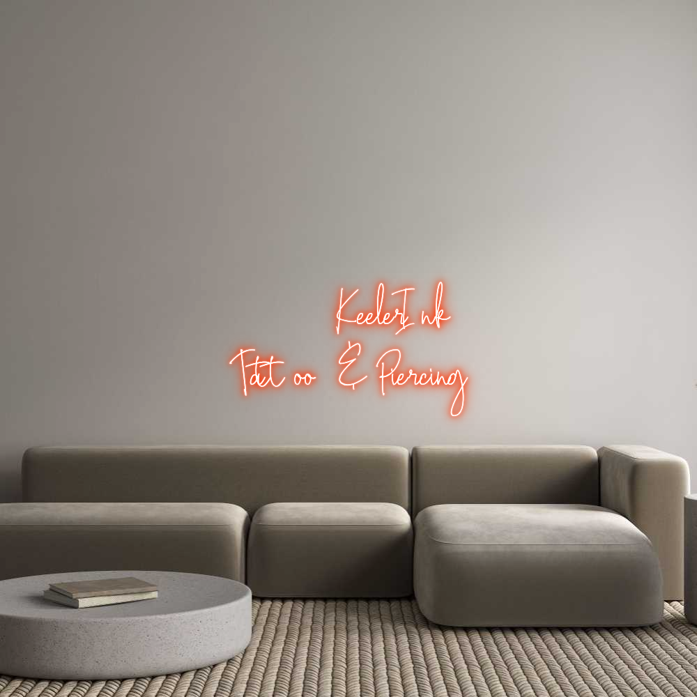 Custom Neon Text -        Keeler...
