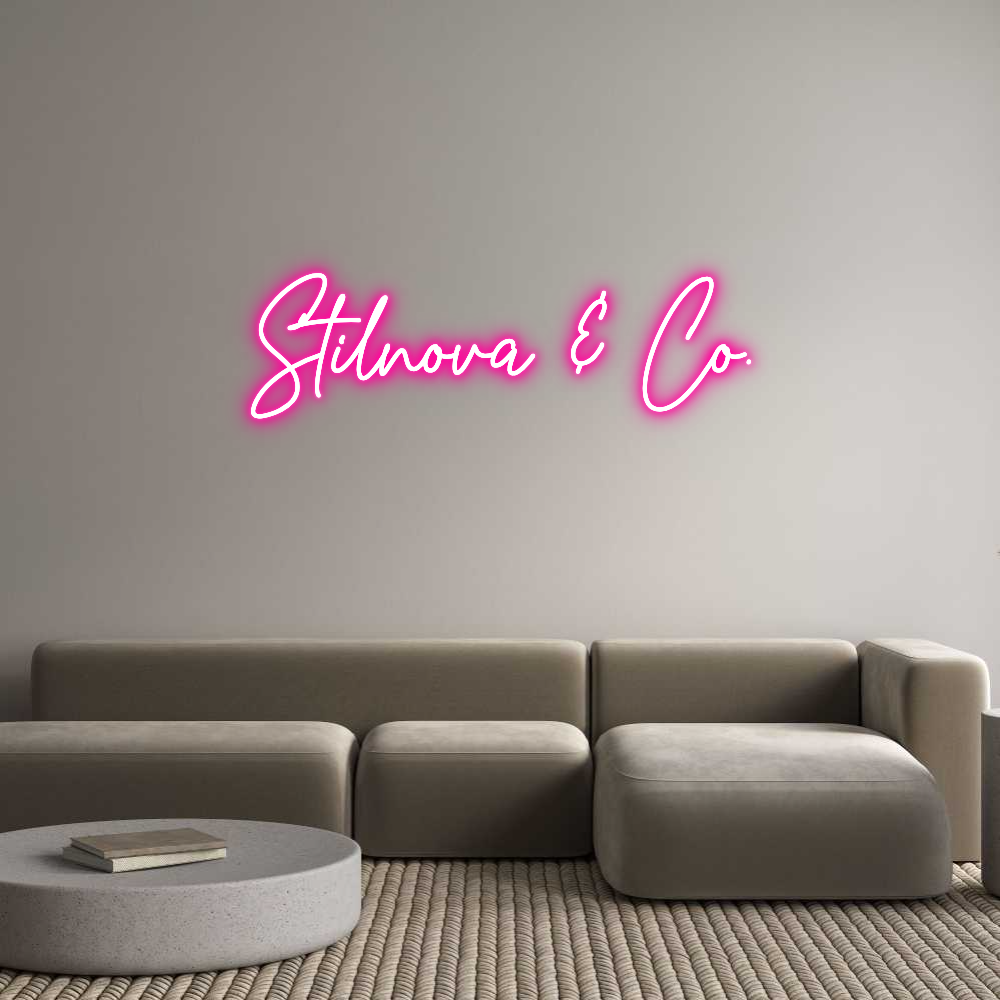 Custom Neon Text - Stilnova & Co.