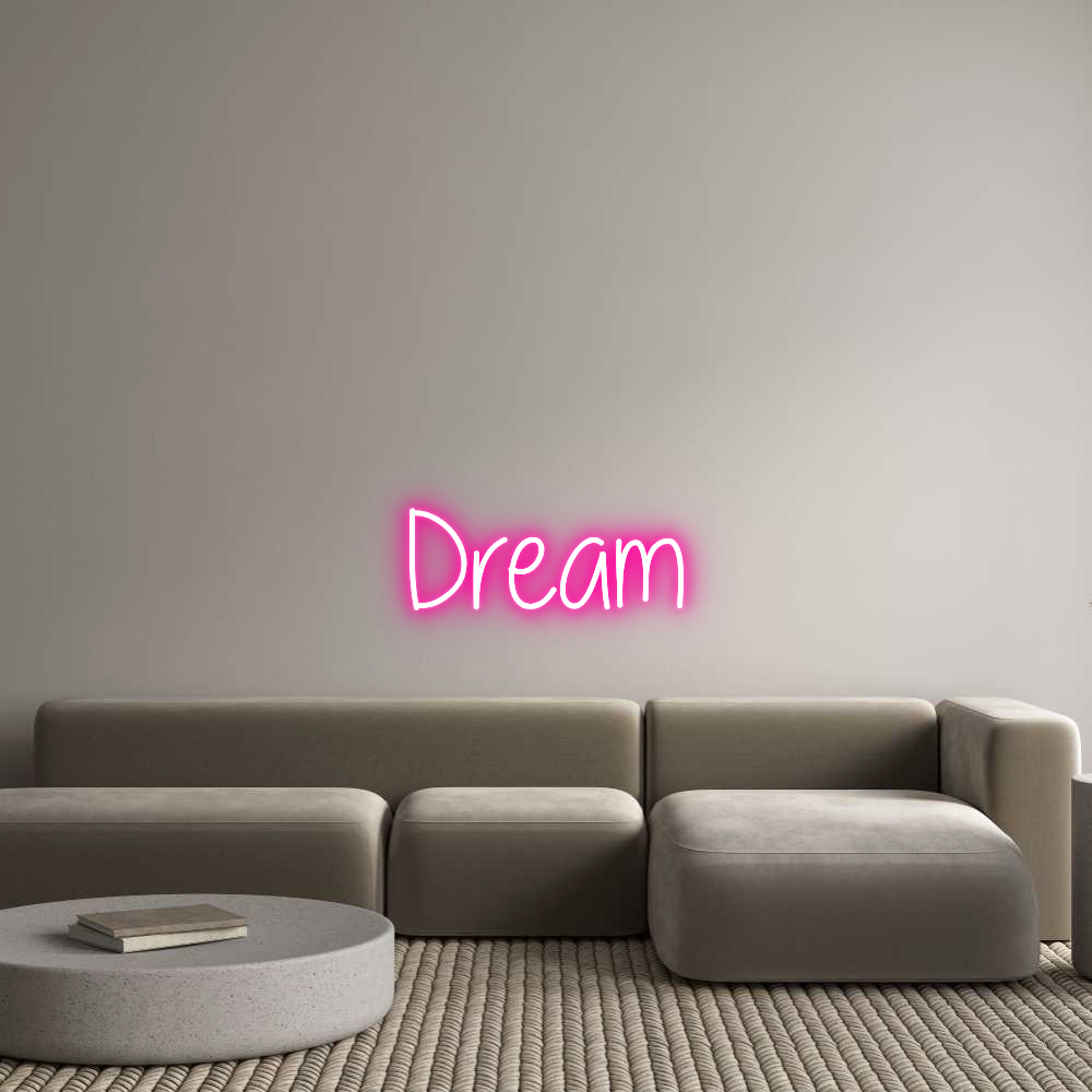 Custom Neon Text - Dream