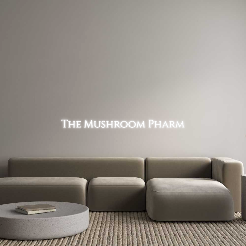 Custom Neon Text - The Mushroom ...