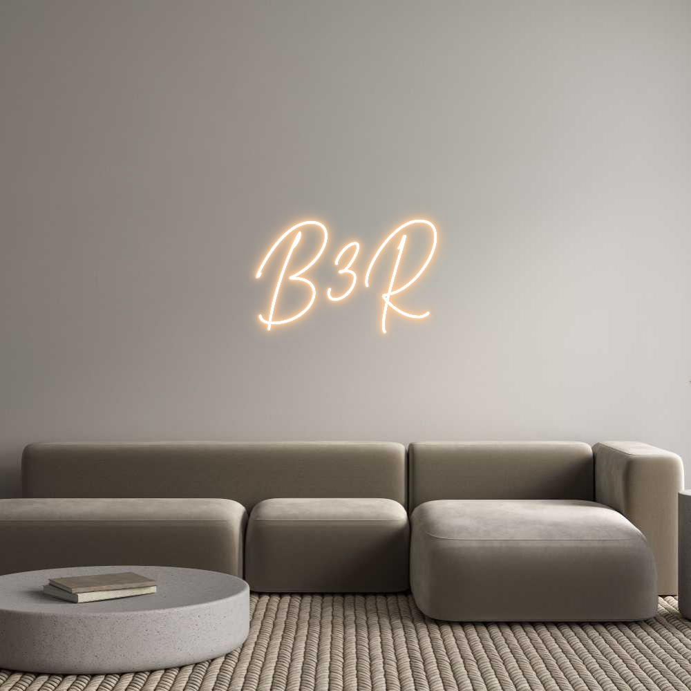 Custom Neon Text - B3R