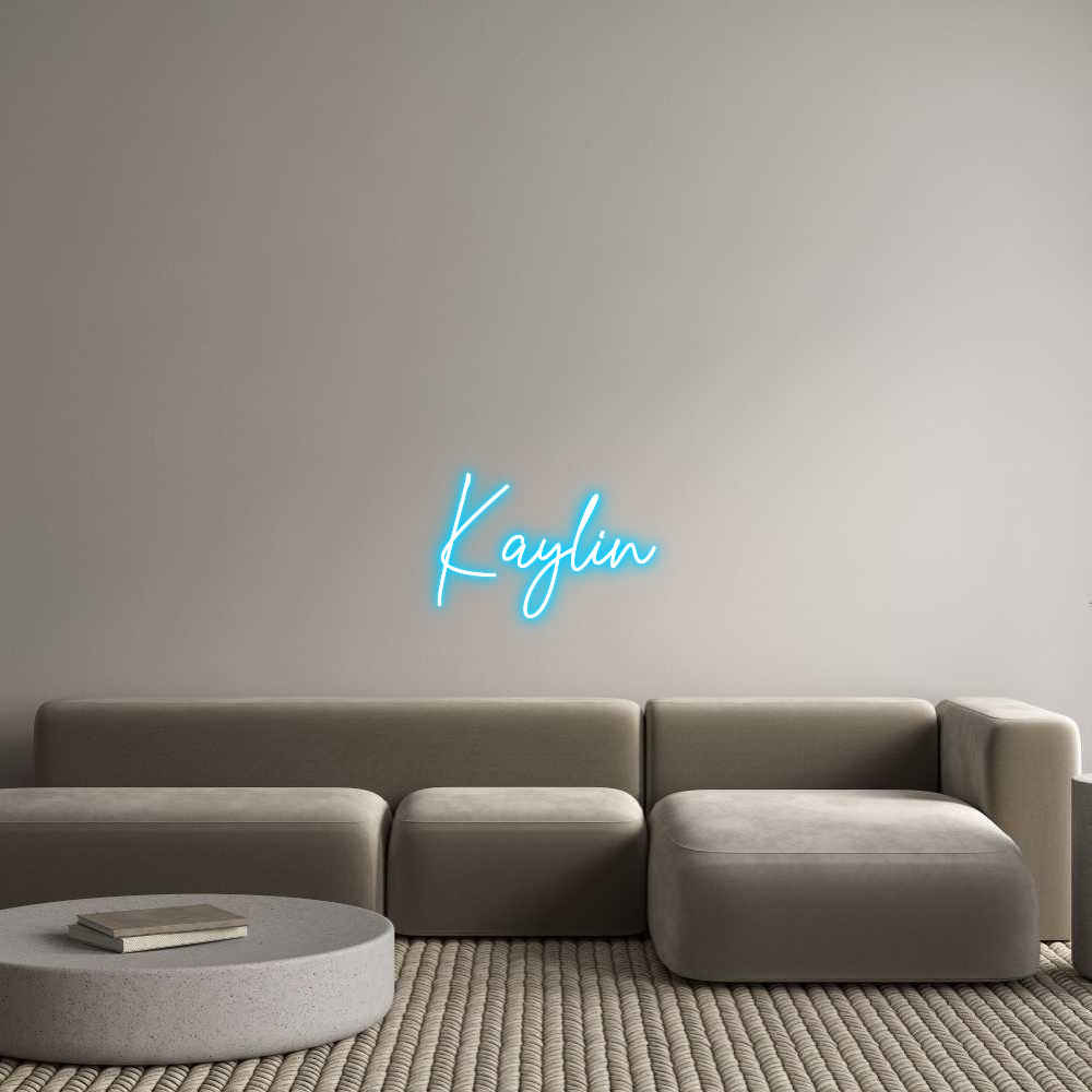Custom Neon Text - Kaylin