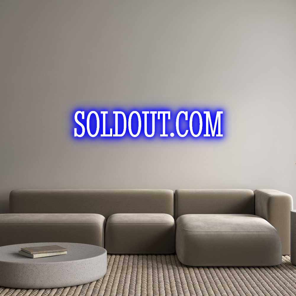 Custom Neon Text - SOLDOUT.COM